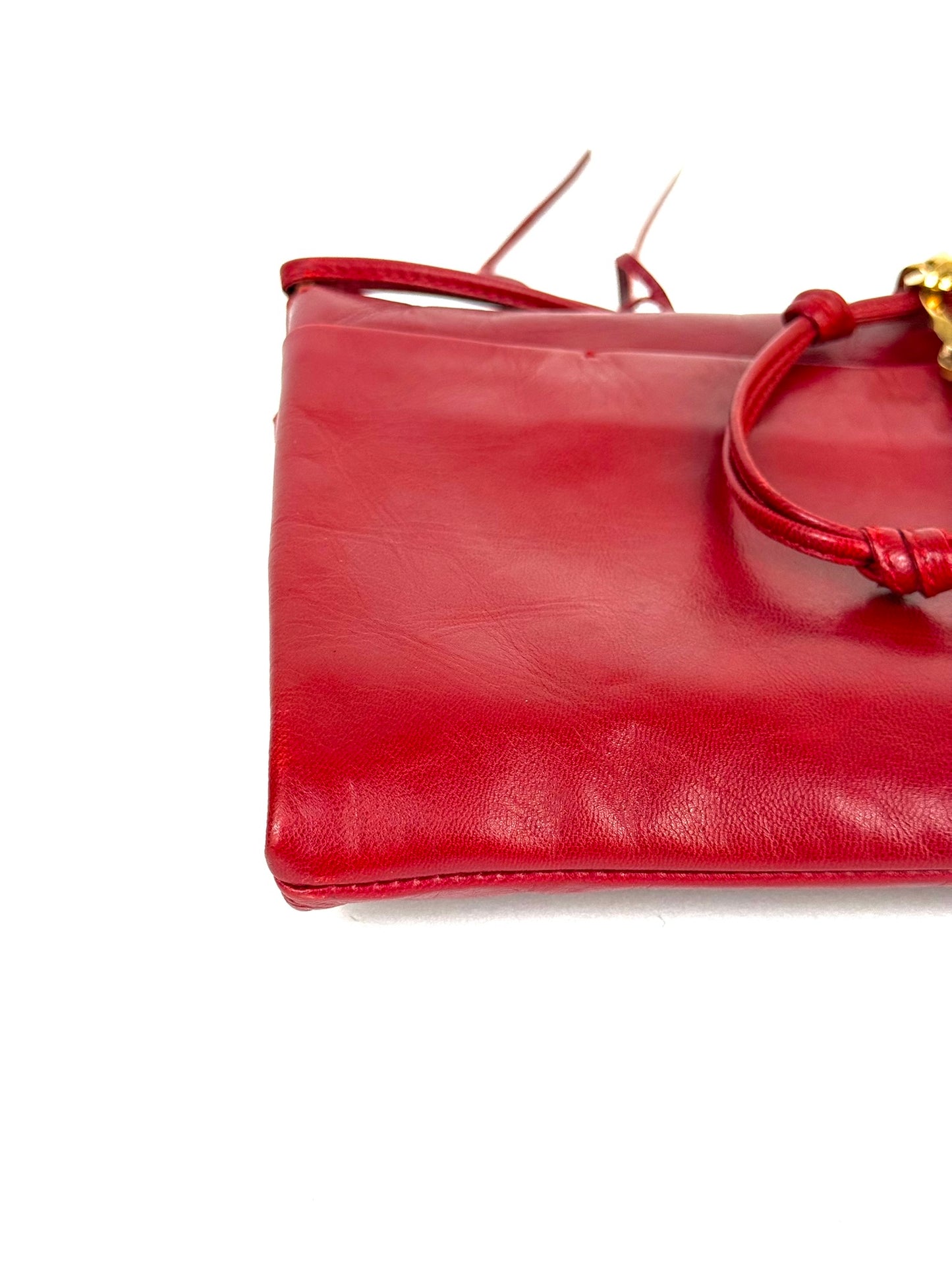 Prada Flap Calf Leather Bag