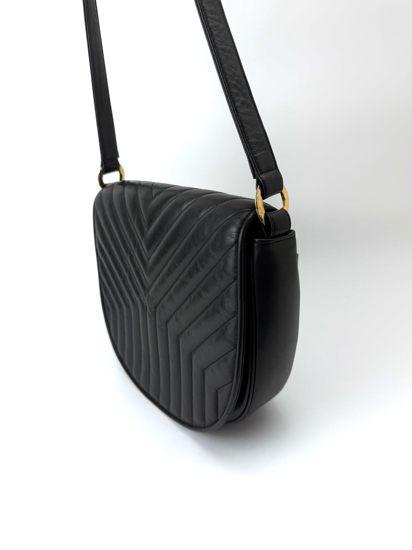 Yves Saint Laurent Joan Quilted Shoulder Bag