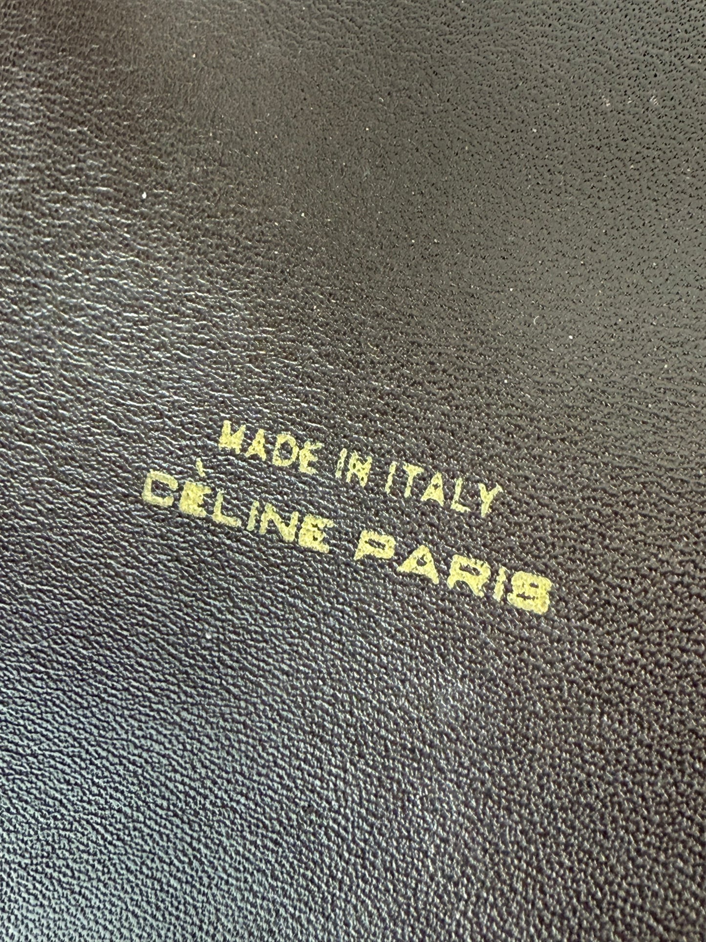 Celine Shoulder Bag with Horse Carriage Metal Fittings (C Sulky)