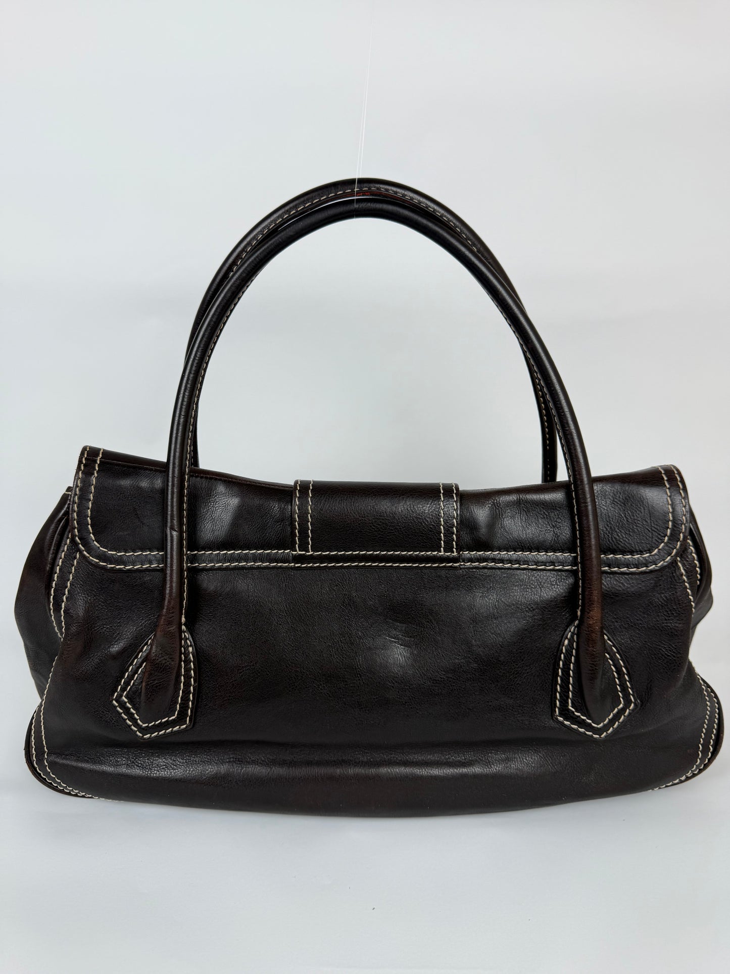 Celine Leather Shoulder Bag