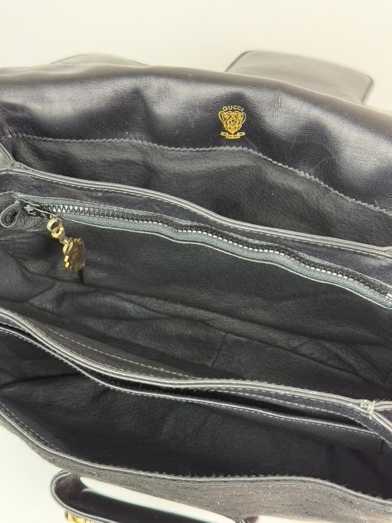 Gucci Horsebit 1955 GG Canvas Shoulder Bag