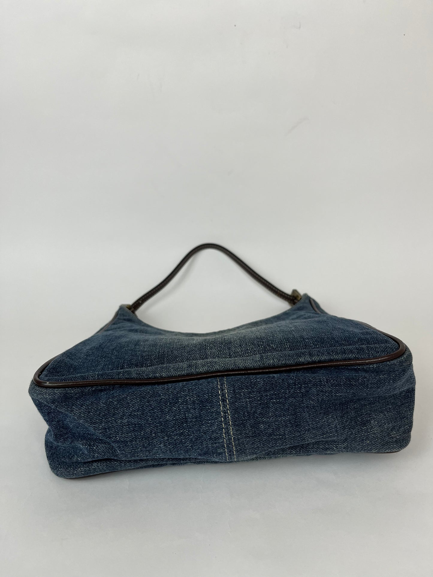 Fendi denim 8BR158 Shoulder Bag