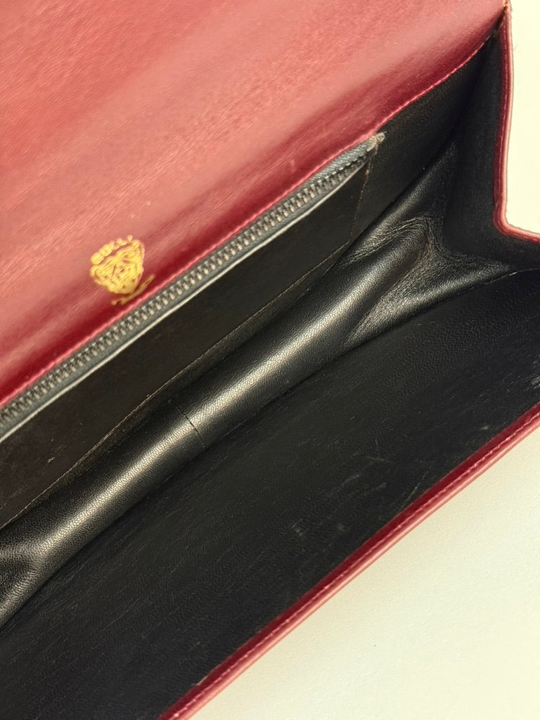 Gucci Vintage Clutch in Bordeaux
