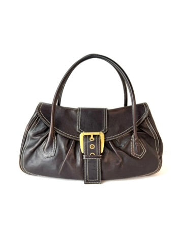 Celine Leather Shoulder Bag