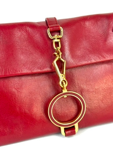 Prada Flap Calf Leather Bag