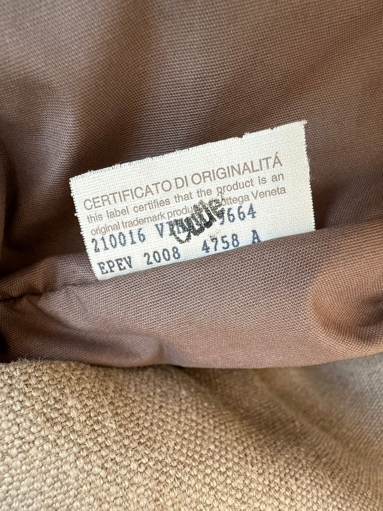 Bottega Veneta Intrecciato Print Tote Bag