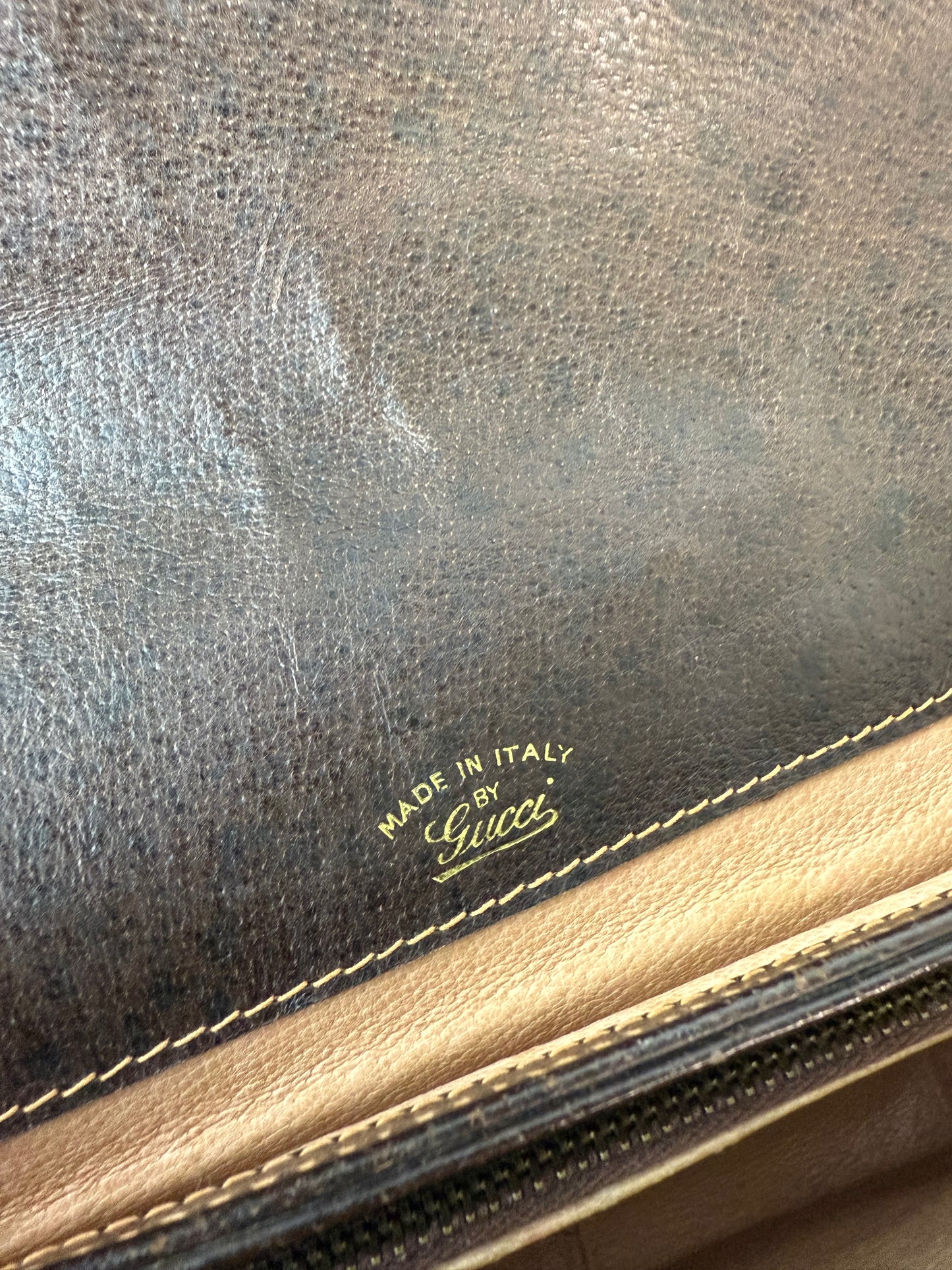 Gucci Horsebit 1955 GG Pattern Shoulder Bag