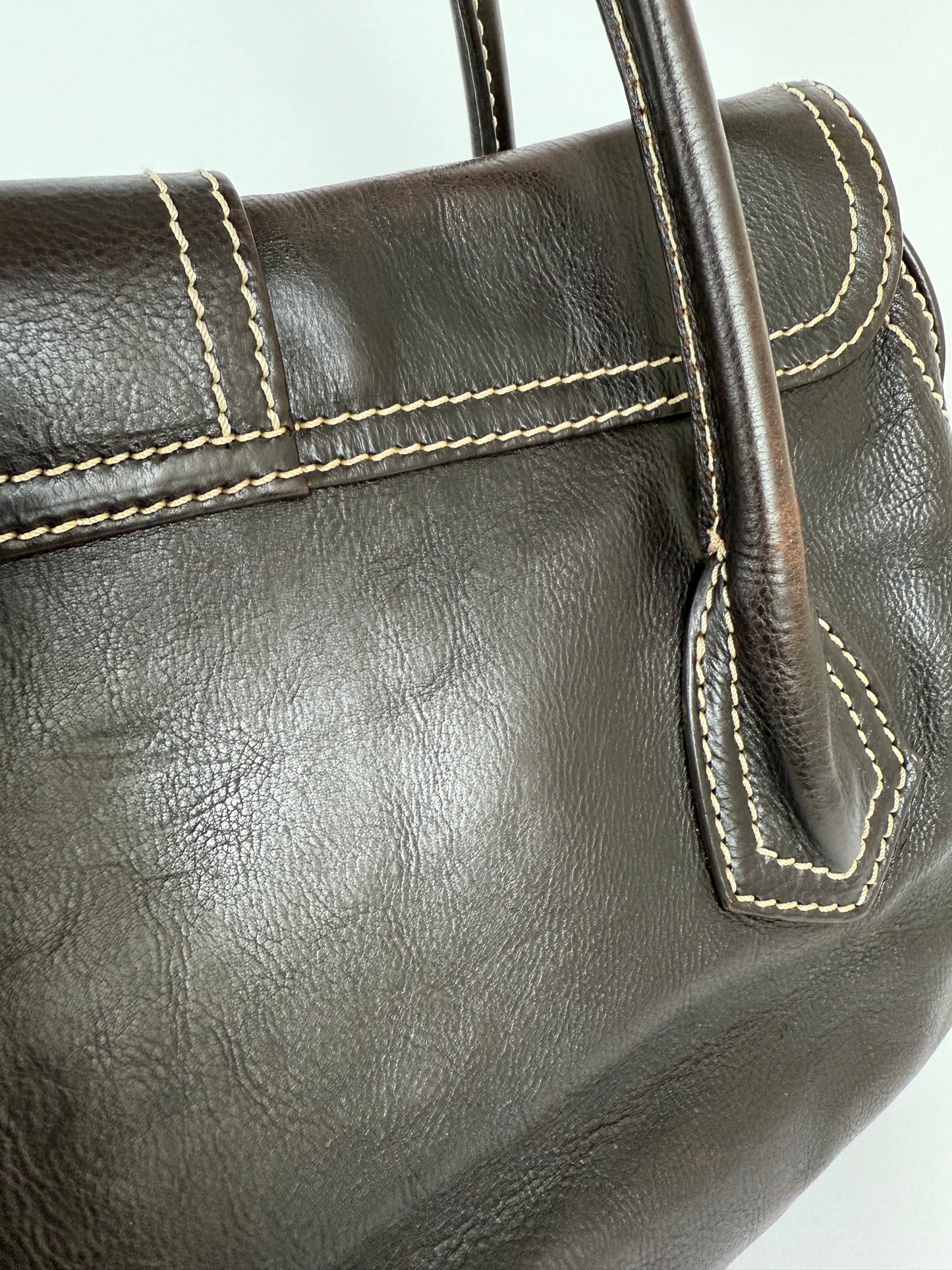 Celine Leather Shoulder Bag