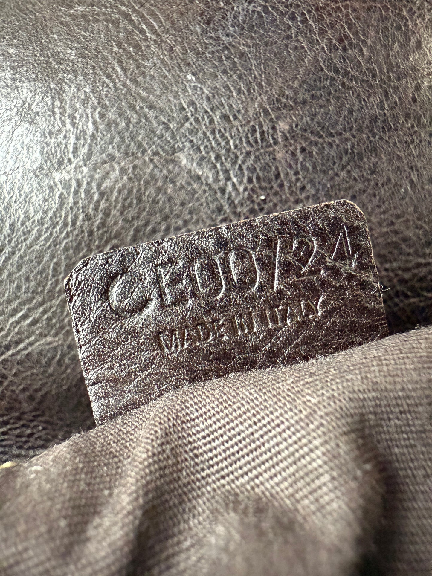 Celine Leather Shoulder Bag