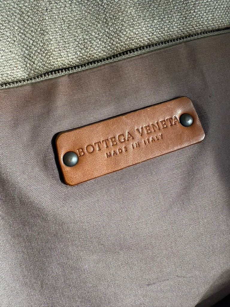 Bottega Veneta Intrecciato Print Tote Bag