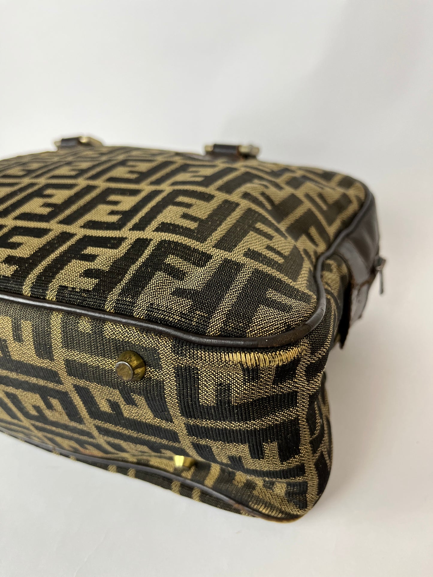 Fendi vintage handbag Zucci pattern