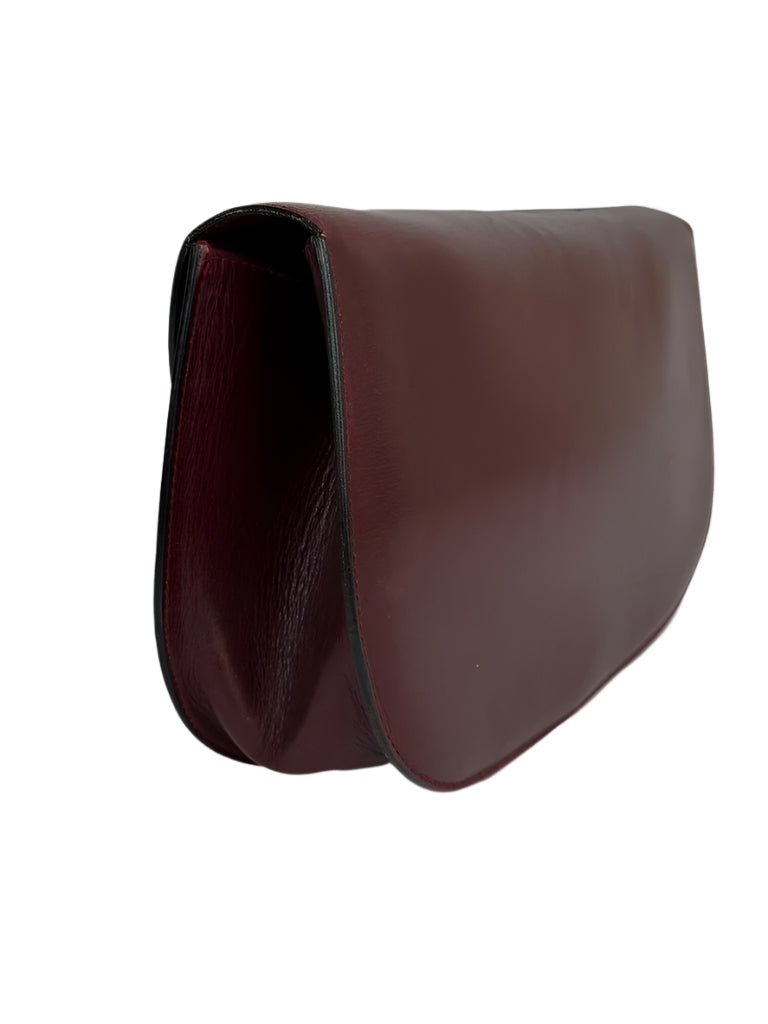 Gucci Vintage Clutch in Bordeaux