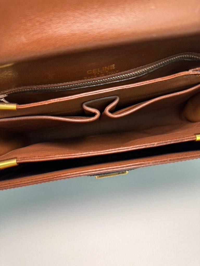 Celine Shoulder Bag with Horse Carriage hardware