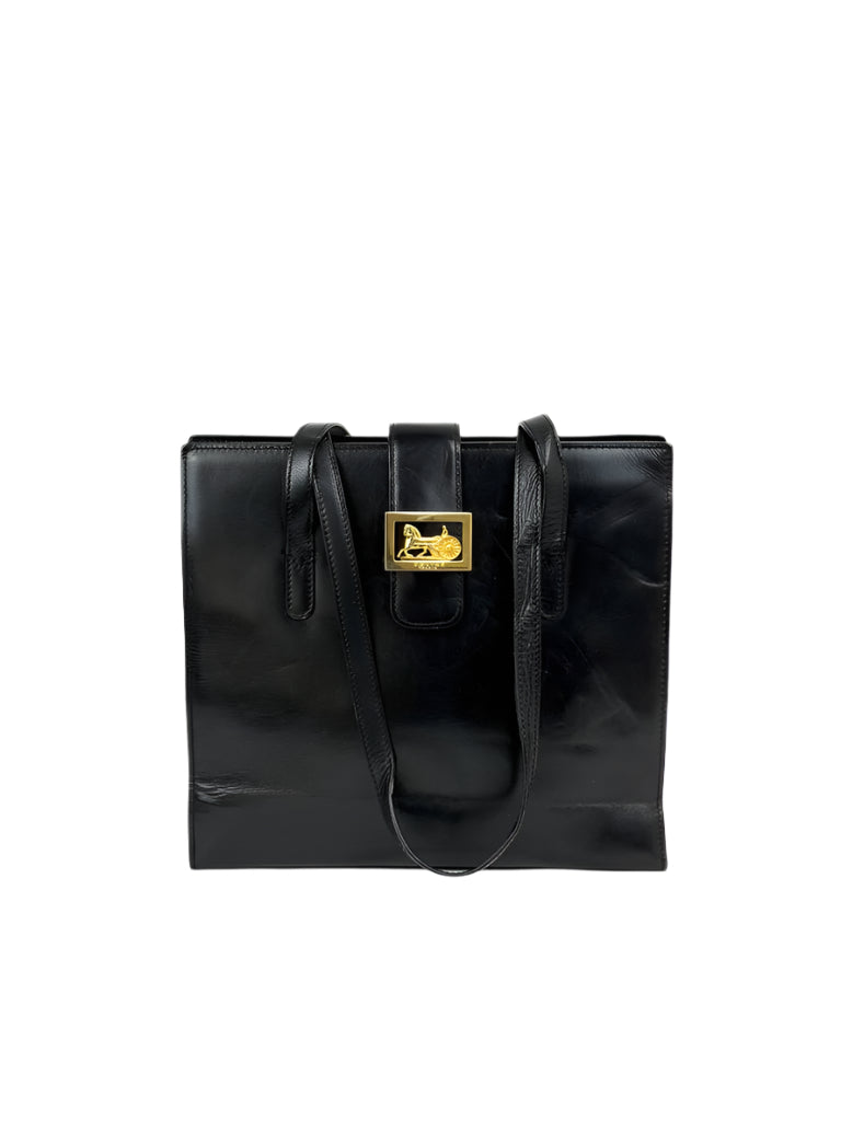 Celine Leather Tote Bag