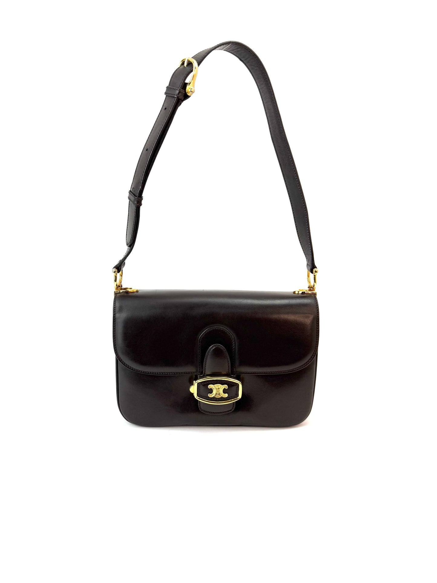 Celine Leather Triomphe Bag
