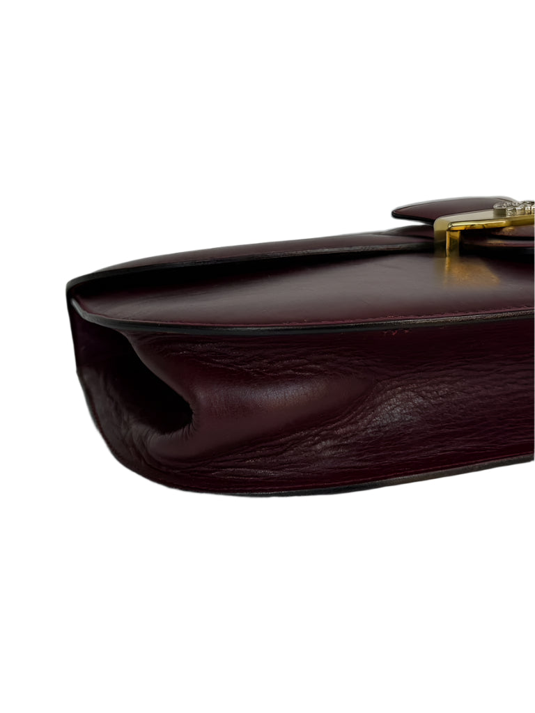 Gucci Vintage Clutch in Bordeaux