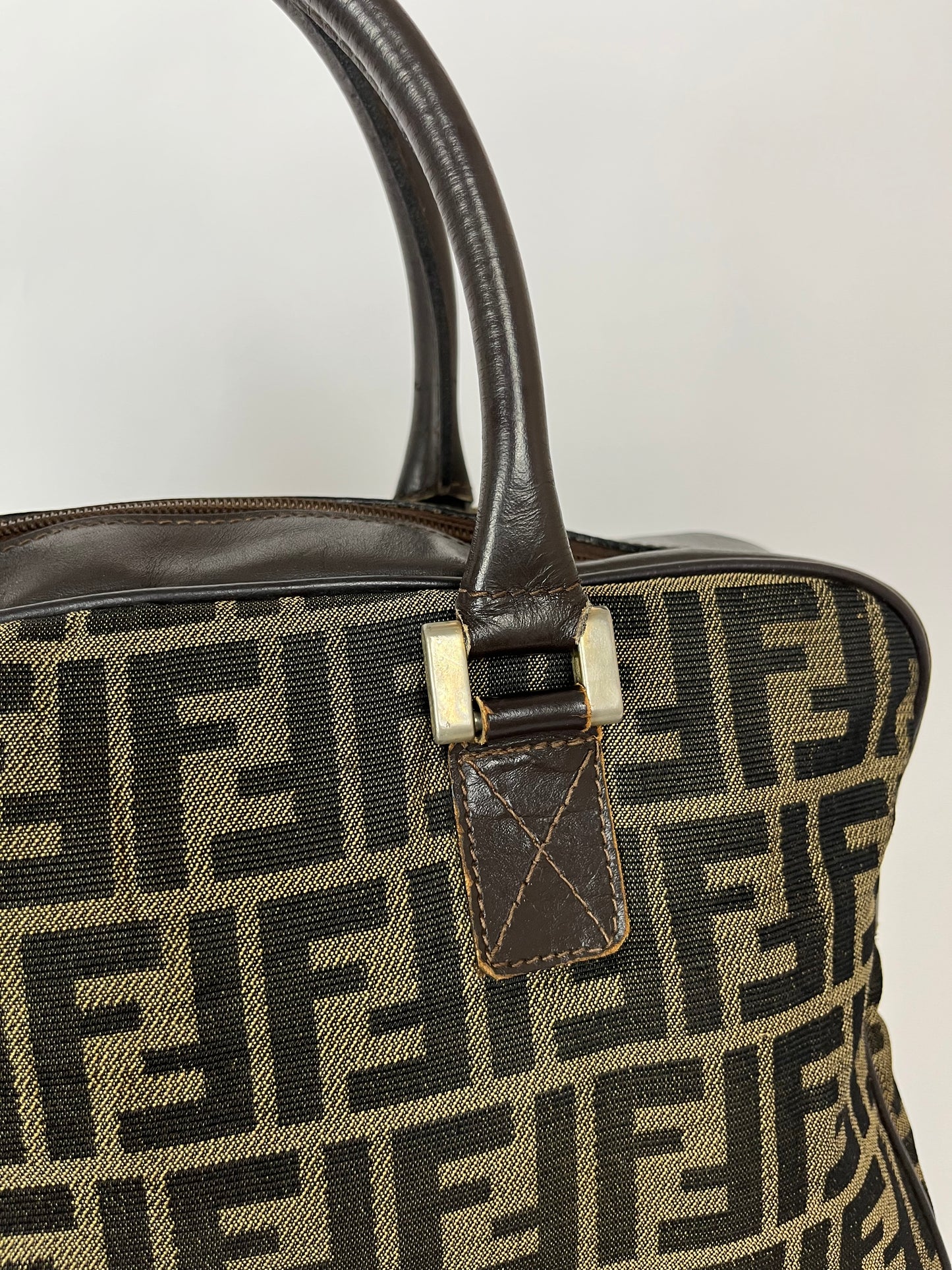 Fendi vintage handbag Zucci pattern