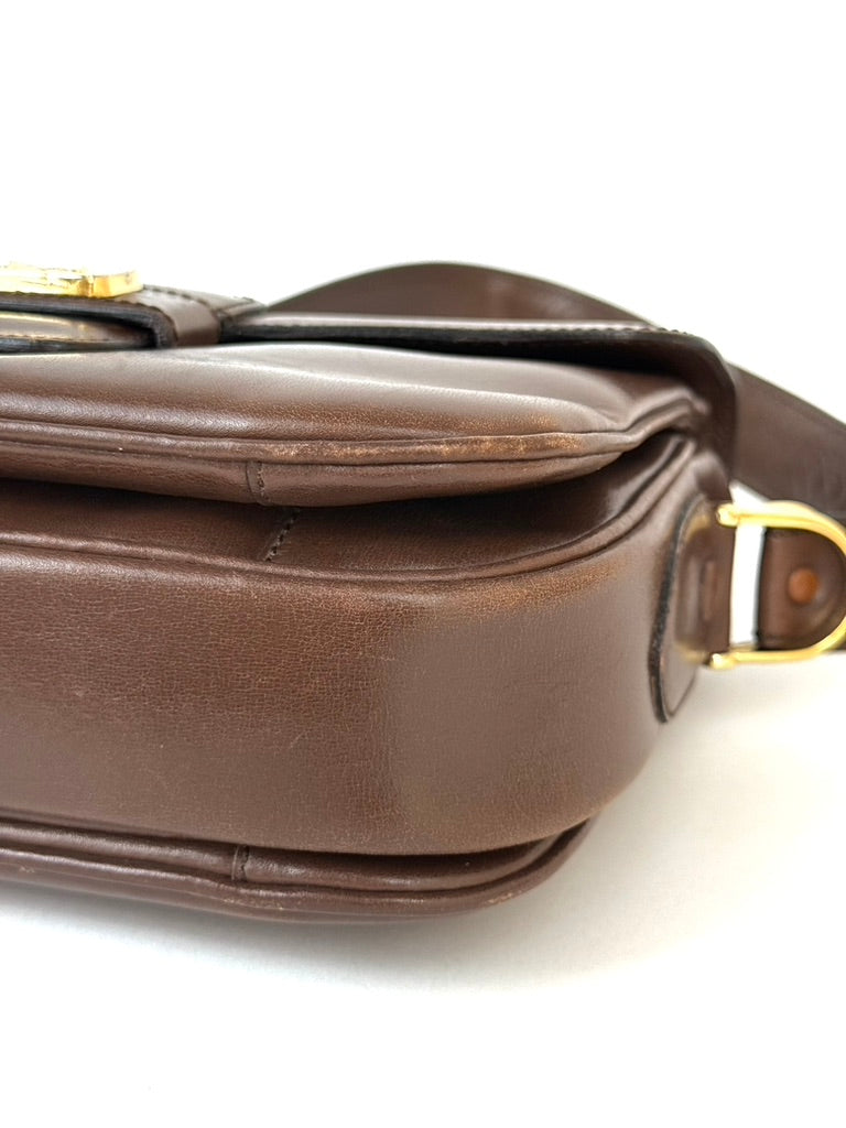 Celine Shoulder Bag with Horse Carriage hardware