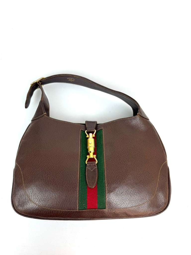 Gucci Jackie Sherry Line Handbag