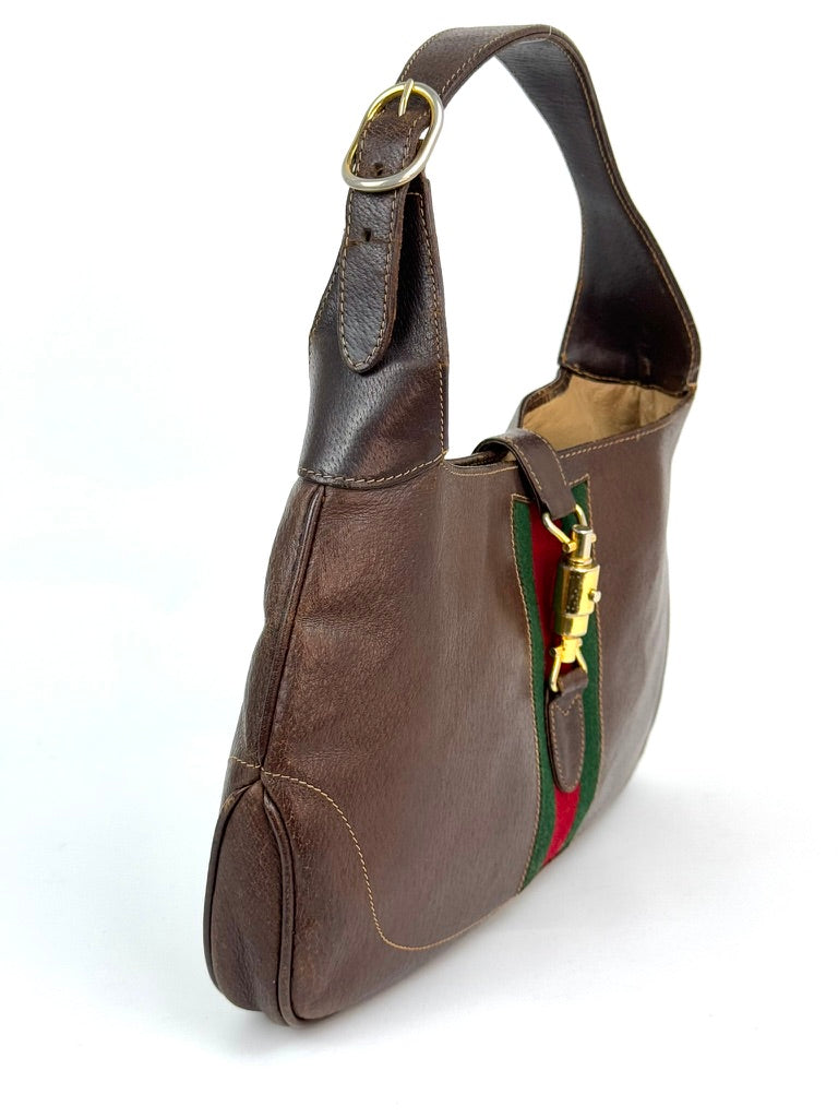 Gucci Jackie Sherry Line Handbag