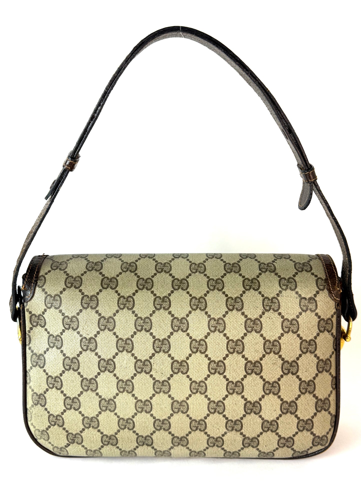Gucci Horsebit 1955 GG Pattern Shoulder Bag