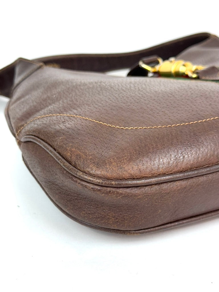 Gucci Jackie Sherry Line Handbag