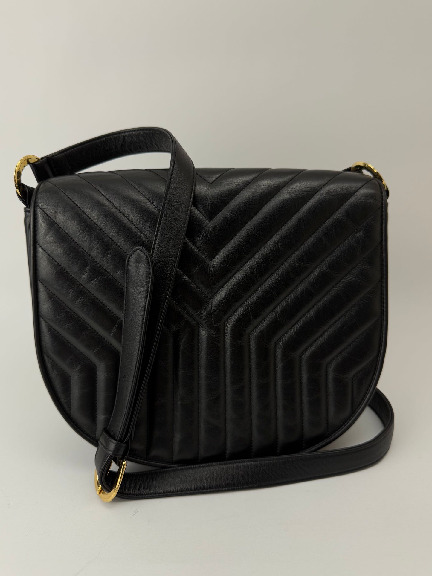 Yves Saint Laurent Joan Quilted Shoulder Bag