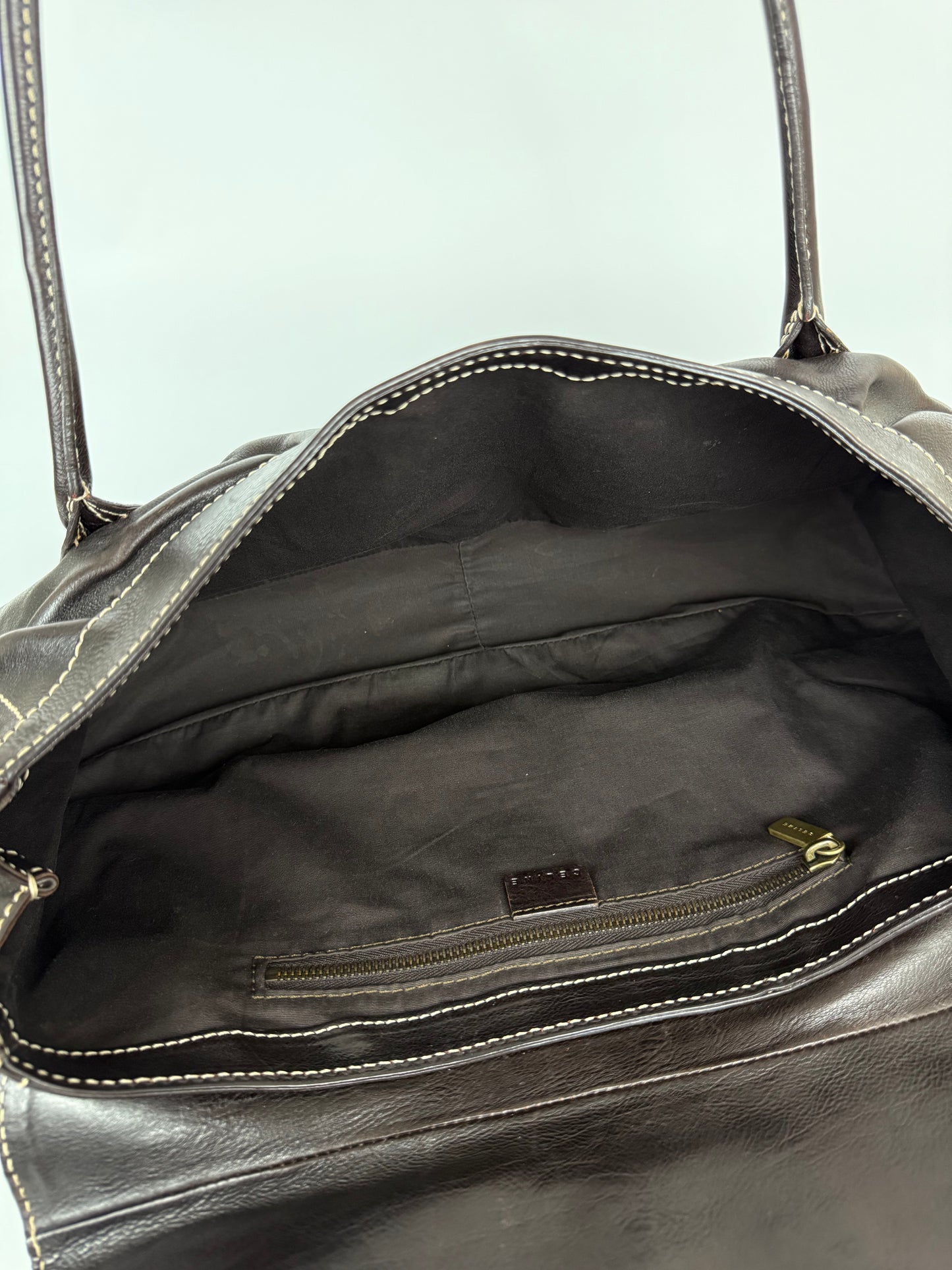 Celine Leather Shoulder Bag