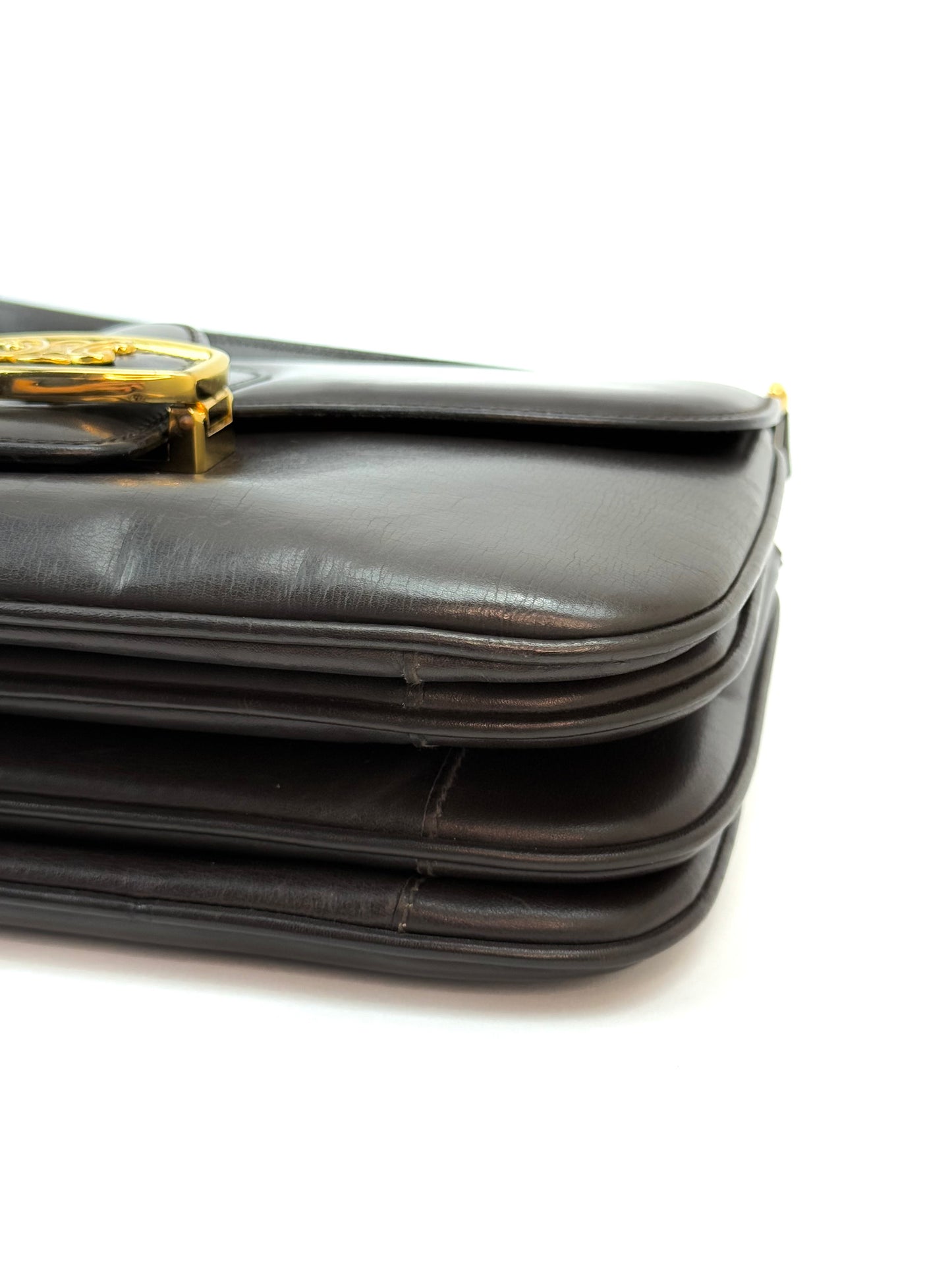 Celine Leather Triomphe Bag