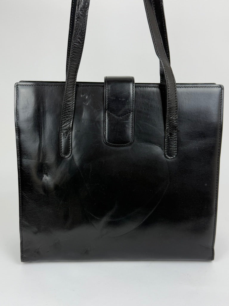Celine Leather Tote Bag