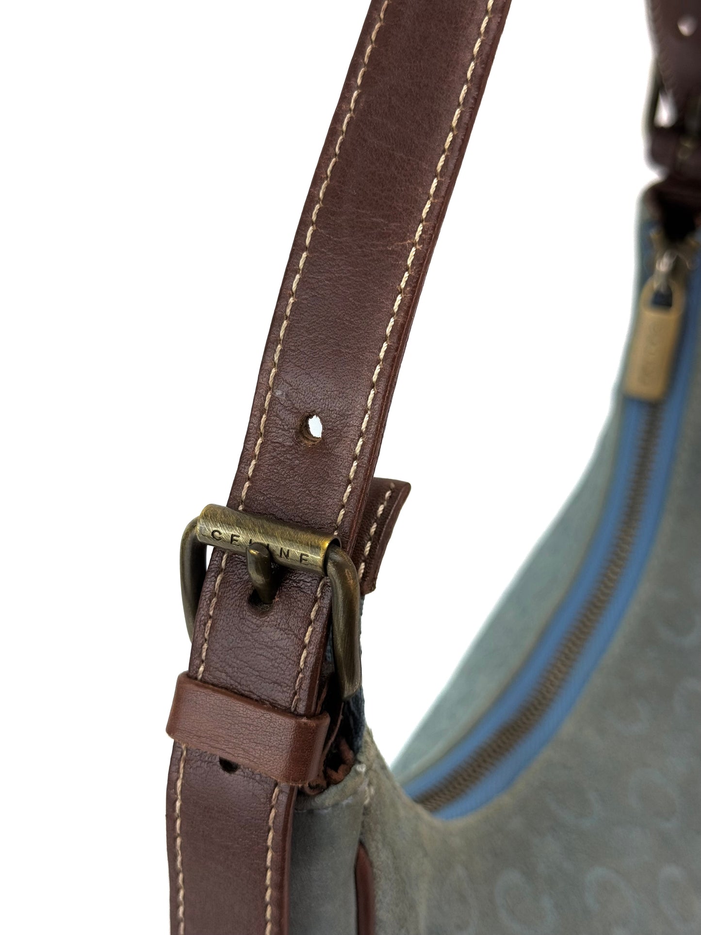 Celine C Macadam Mini Hobo Bag