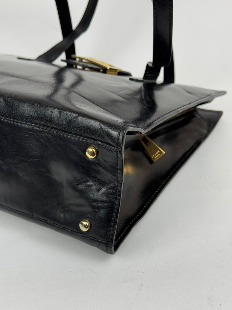 Celine Leather Tote Bag