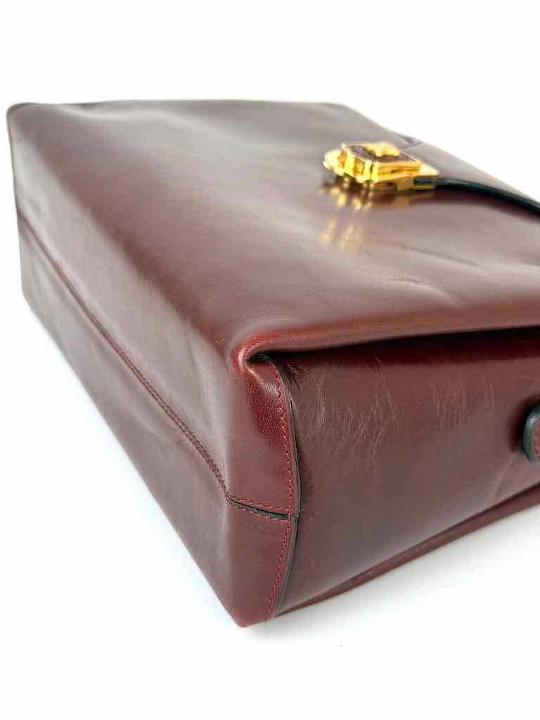 Celine Shoulder Bag in Bordeaux