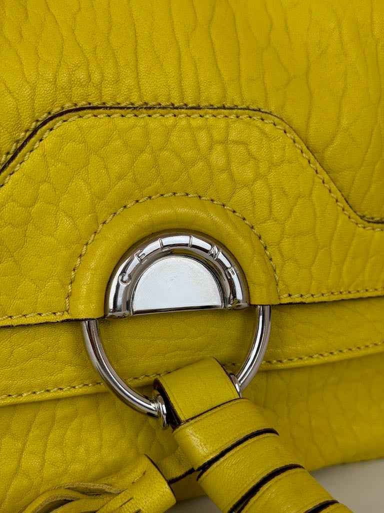 Celine Leather Shoulder Bag