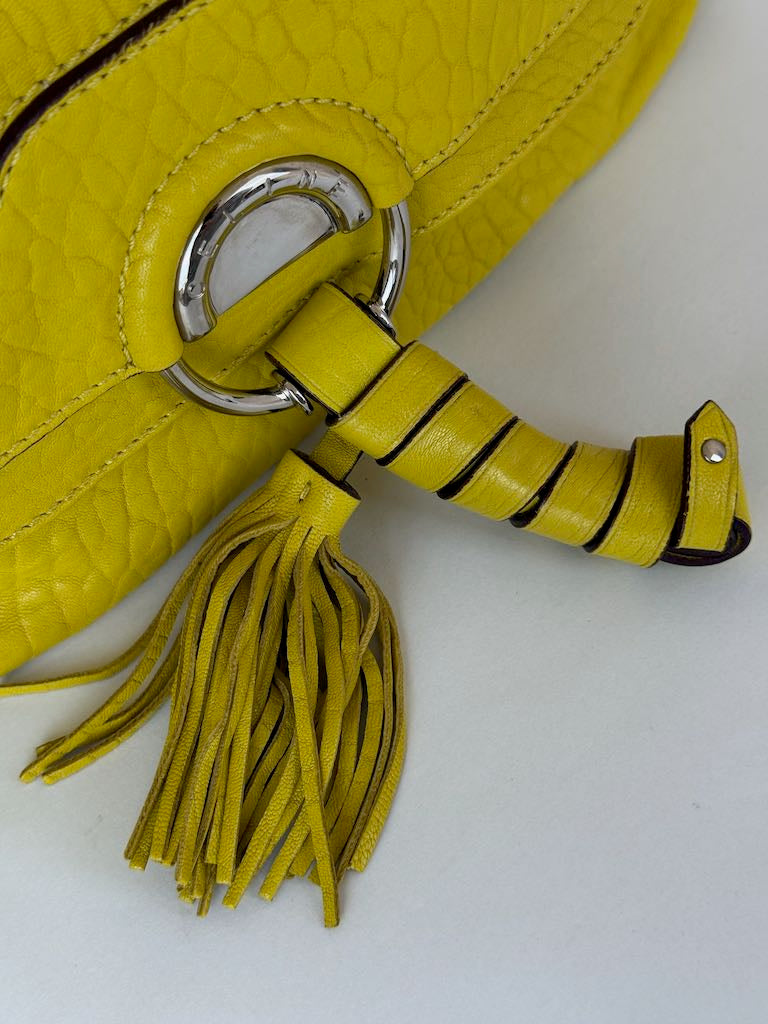 Celine Leather Shoulder Bag