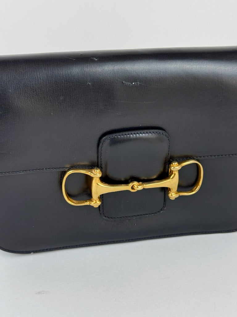 Celine Shoulder Bag with Horsebit hardware