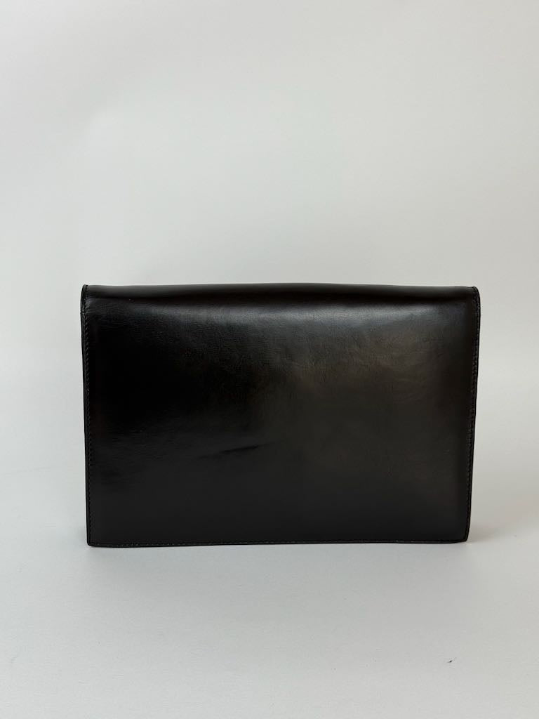 Celine Shoulder Bag in black leather