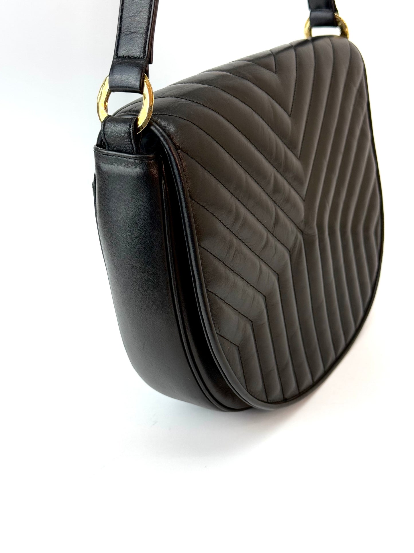 Yves Saint Laurent Joan Quilted Shoulder Bag
