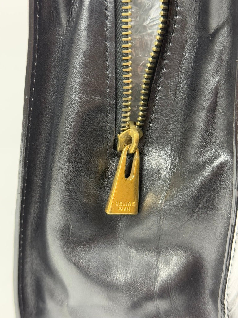 Celine Leather Tote Bag
