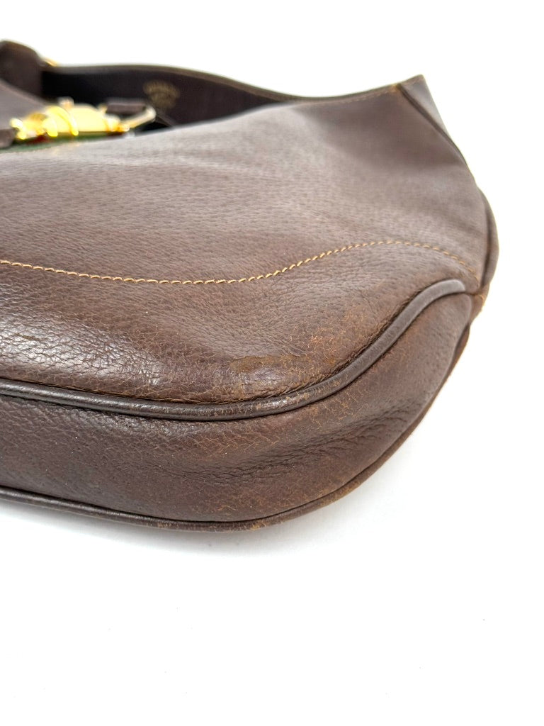 Gucci Jackie Sherry Line Handbag