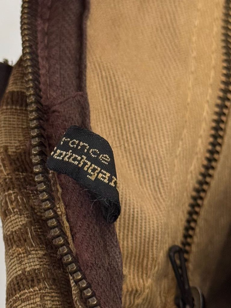 Dior Trotter Canvas Mini Hand Boston Bag in Brown