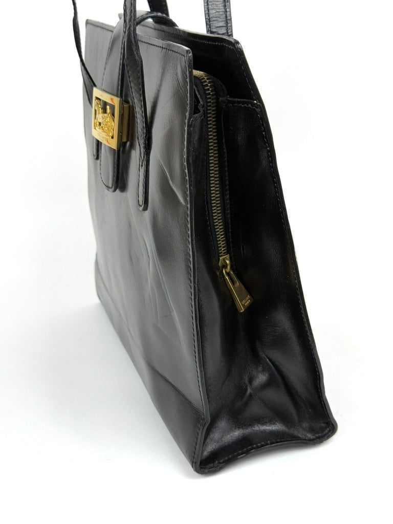 Celine Leather Tote Bag