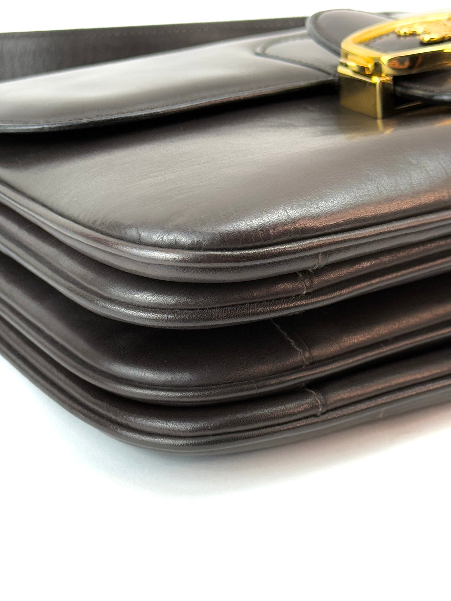 Celine Leather Triomphe Bag