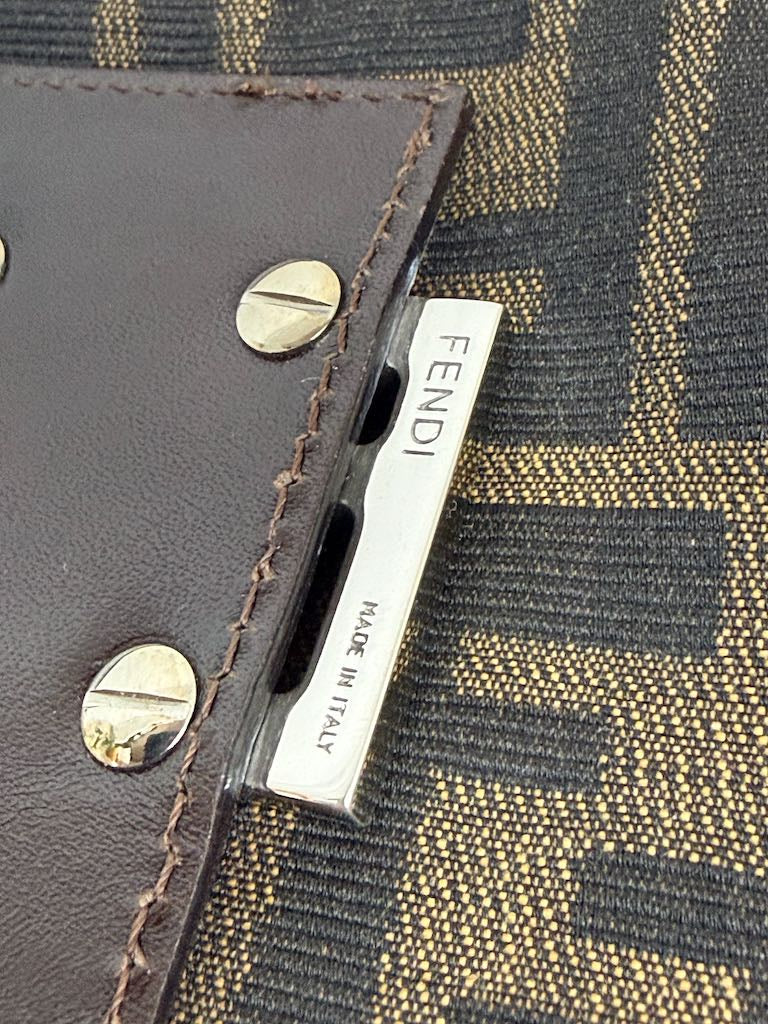 Fendi Mamma Bucket with Zucca Pattern