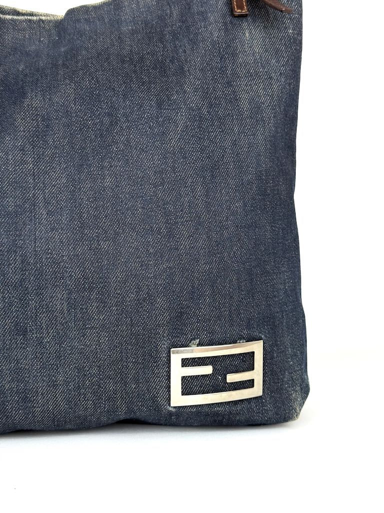 Fendi Denim Tote Bag