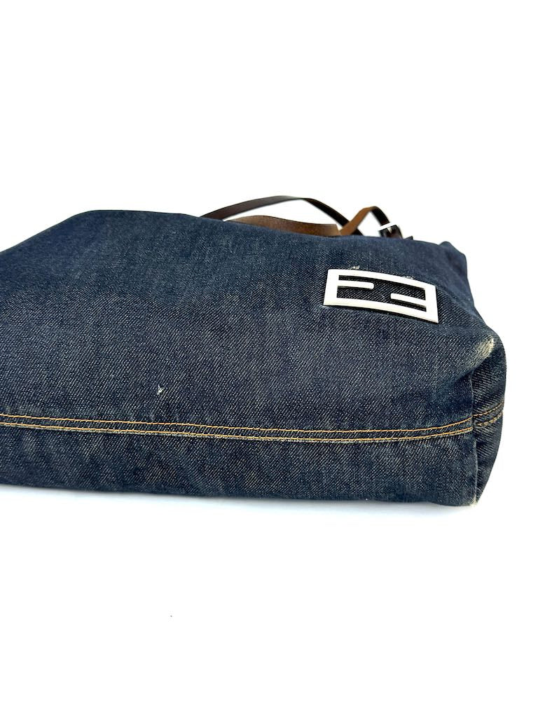 Fendi Denim Tote Bag