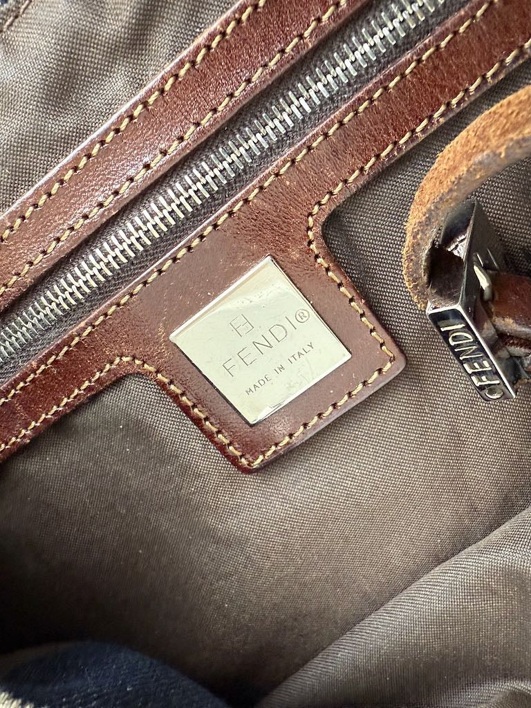 Fendi Denim Tote Bag
