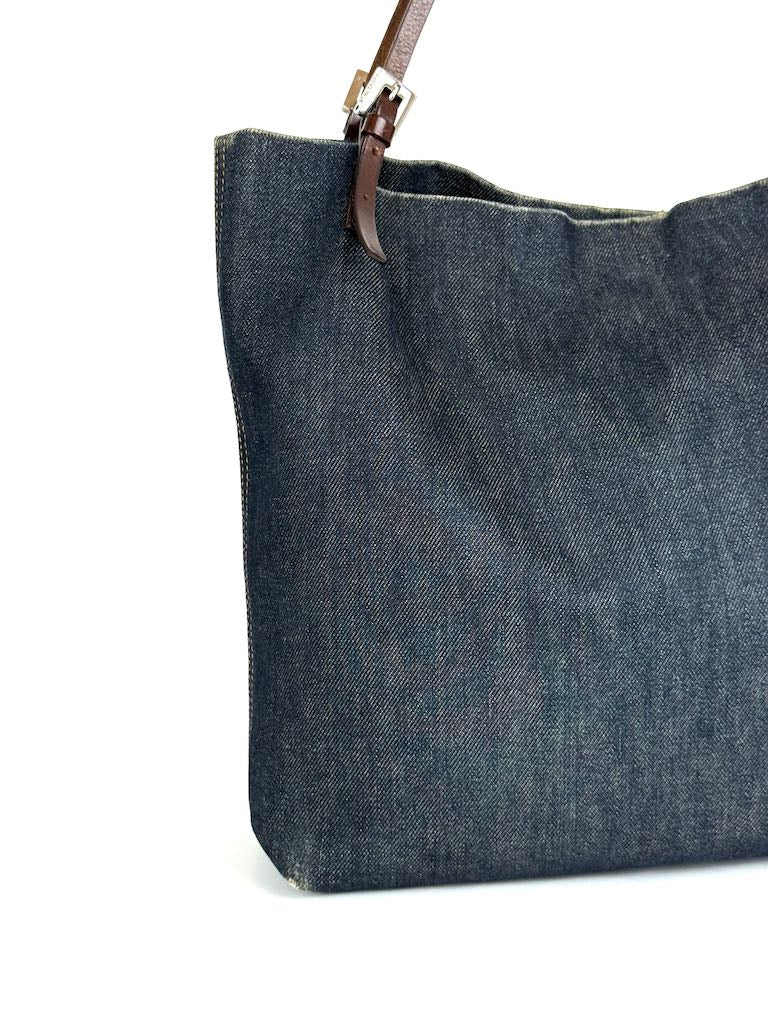 Fendi Denim Tote Bag