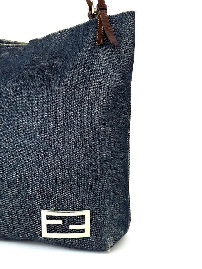Fendi Denim Tote Bag