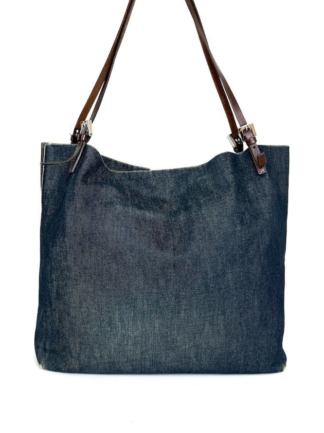 Fendi Denim Tote Bag
